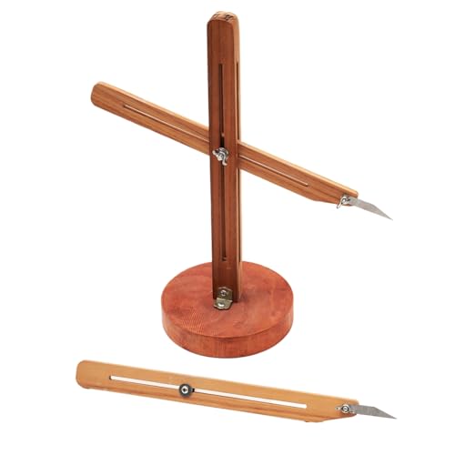 Jooehyer Töpferlehre, Töpfer-Wurfstab zum Messen Von Höhe und Breite, Messlehre für Tonhandwerk, Keramik-Werkzeug Jooehyer Töpferlehre, Töpfer-Wurfstab zum Messen Von Höhe und Breite, Messlehre für Tonhandwerk, Keramik-Werkzeug von Jooehyer