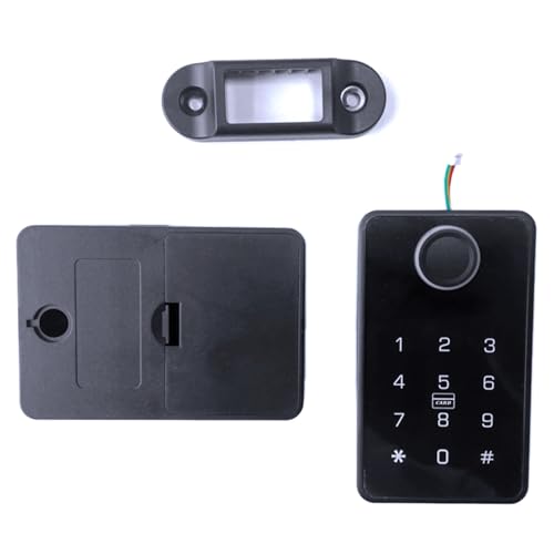Jooehyer Tuya Smart-Karten-Schubladen-Schrank-Biometrie-Fingersabdruckschloss, Home Keyless Electronic Lock, APP-Entsperrung Locker von Jooehyer