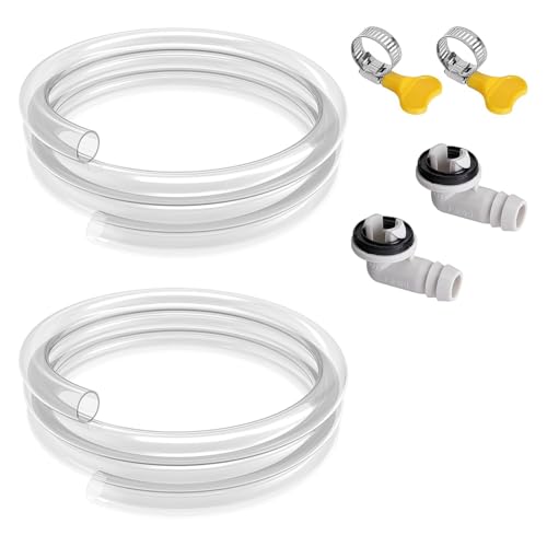 Jooehyer Universeller Wechselstromabflussrohrersatz- 2 Pack 3 Fuß Klimaanlage Abflussschlauch Kit-Portable Leckeres AC- Set Jooehyer Universeller Wechselstromabflussrohrersatz- 2 Pack 3 Fuß Klimaanlage Abflussschlauch Kit-Portable Leckeres AC- Set von Jooehyer