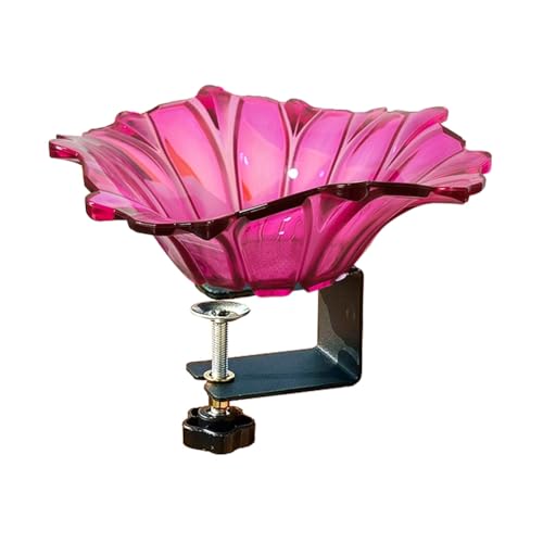 Jooehyer Vogelbad f¨¹r Balkon, Gel?nder, Vogelfutterstation, Vogelbadschale, Zaun, Vogelbad mit Robuster, Verstellbarer Basis, Deckgel?nder, Rosarot Jooehyer Vogelbad f¨¹r Balkon, Gel?nder, Vogelfutterstation, Vogelbadschale, Zaun, Vogelbad mit Robuster, Verstellbarer Basis, Deckgel?nder, Rosarot von Jooehyer