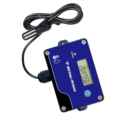 Jooehyer -WIFI501B WiFI TEMP RH Sensor Operlimit Summer Alarm WiFi Getriebe f¨¹r Gew?chshauslager von Jooehyer