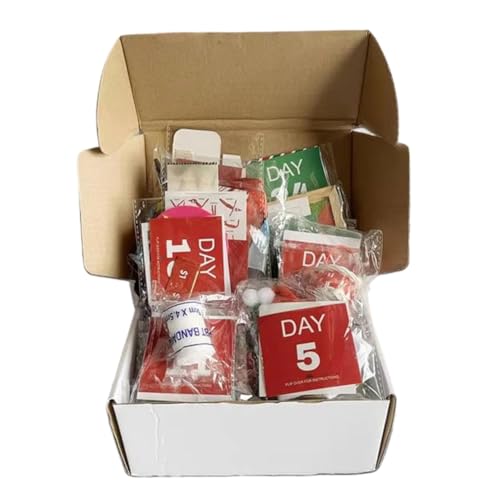 Jooehyer Weihnachts-Adventskalender, Weihnachts-Countdown-Kalender, Kleinkind, 24-Countdown-Kalender für Kinder, Kleinkind, Junge Jooehyer Weihnachts-Adventskalender, Weihnachts-Countdown-Kalender, Kleinkind, 24-Countdown-Kalender für Kinder, Kleinkind, Junge von Jooehyer