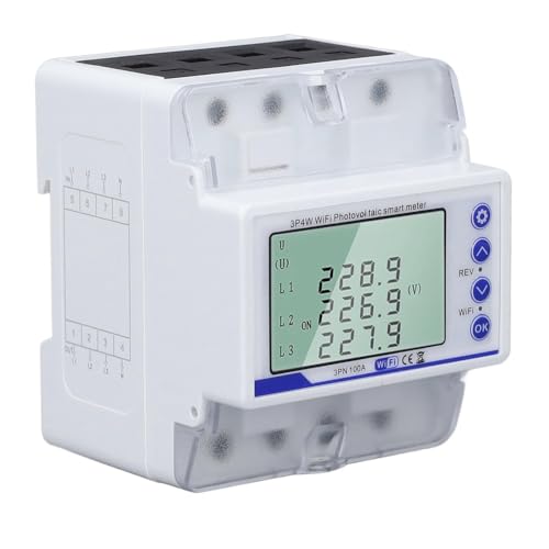 Jooehyer WiFi 3-Phasen 100A-Energiemesser und Leistungsschalter mit LCD-Anzeige 60-300V Richtungsschalter Jooehyer WiFi 3-Phasen 100A-Energiemesser und Leistungsschalter mit LCD-Anzeige 60-300V Richtungsschalter von Jooehyer