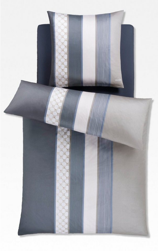 Bettwäsche JOOP! LIVING - CORNFLOWER STRIPES Garnitur, JOOP!, Textil, 2 teilig von JOOP!