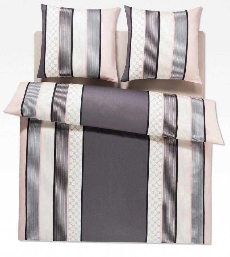 JOOP! Bettwäsche JOOP! LIVING - CORNFLOWER STRIPES Garnitur, Textil, 3 teilig von JOOP!