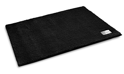 Joop! Badteppich Luxury schwarz, 60x90 cm von Joop!