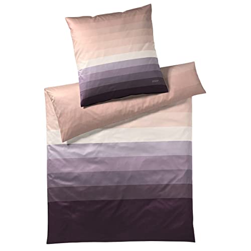 JOOP! Bettwäsche Horizon Powdered Berry Bettbezug einzeln 155x200 cm von Joop!