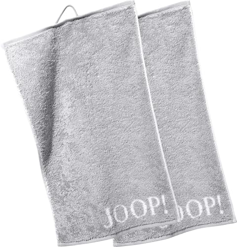 JOOP! Handtücher Classic Doubleface 1600 silber - 76 Gästetuch 30x50 cm von Joop!