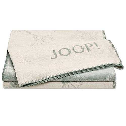 JOOP! Plaid Cornflower Doubleface | Natur-Jade - 150 x 200 von Joop!