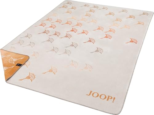 Joop! Wohndecke Faded Cornflower Baumwollmischung Sand Größe 150x200 cm von Joop!