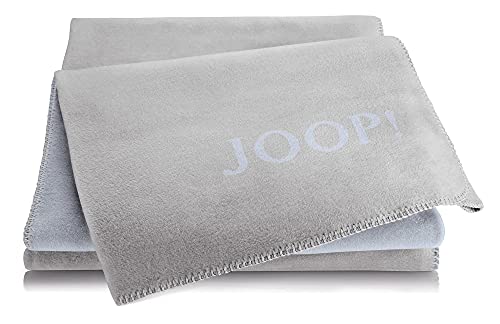 JOOP! Plaid Uni-Doubleface | Stein-Himmel - 150 x 200 von Joop!