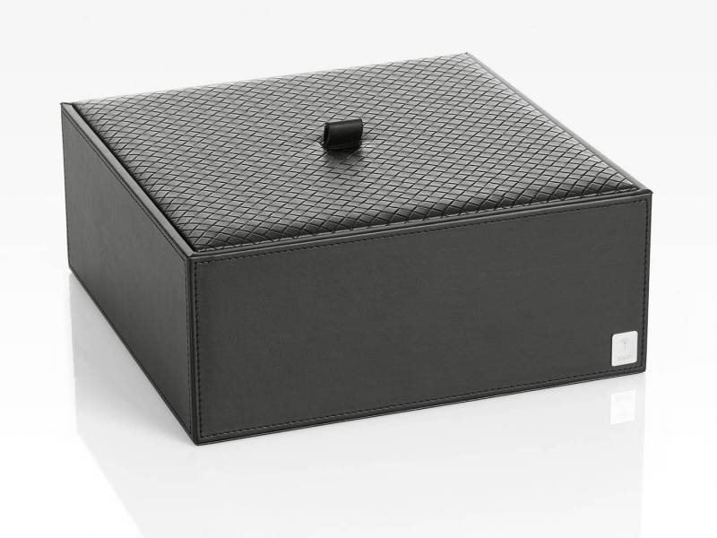 JOOP! Aufbewahrungsbox JOOP! Bathline Mehrzweckbehälter XL, hochwertiges Leder-Imitat. von JOOP!