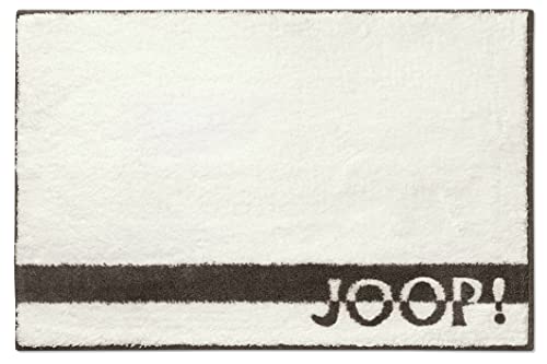 Joop! Badteppich Logo Stripes Farbe Creme Größe 60 x 90 cm von Joop!