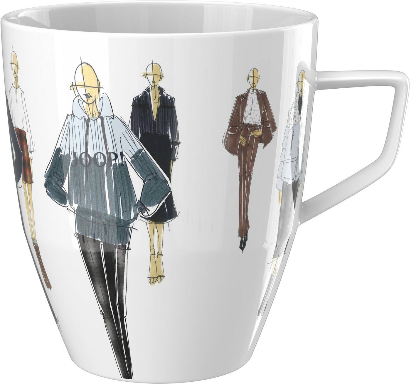 Joop! Becher COLLECTOR'S MUG FASHION EDITION FALL WINTER 2021/22, Porzellan, Sammelbecher aus der JOOP! Women Collection Fall/Winter 21/22, 320 ml von Joop!