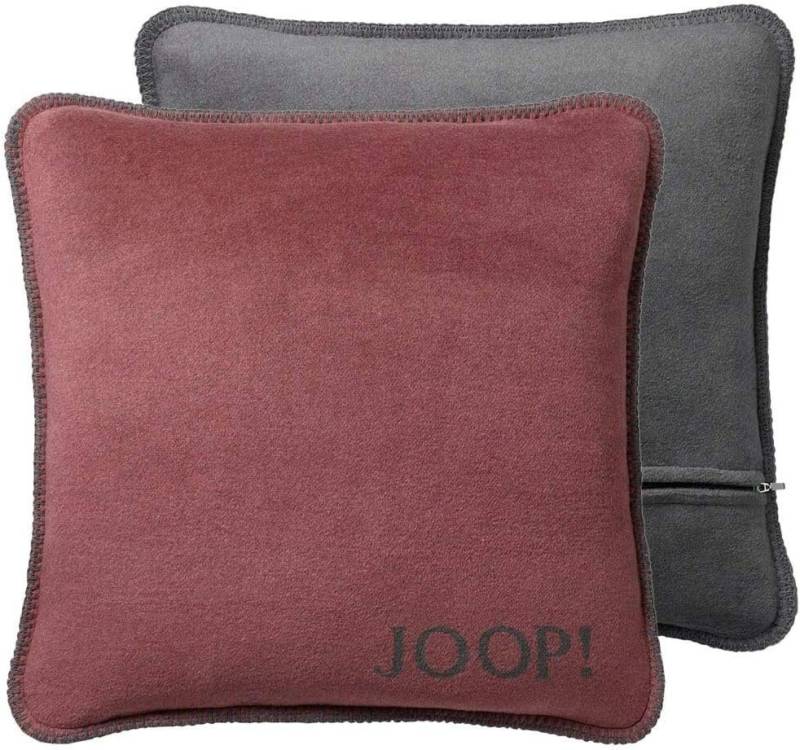 JOOP! Dekokissen JOOP! Uni-Doubleface Kissenhülle Viol.-Schiefer 50 x 50cm von JOOP!
