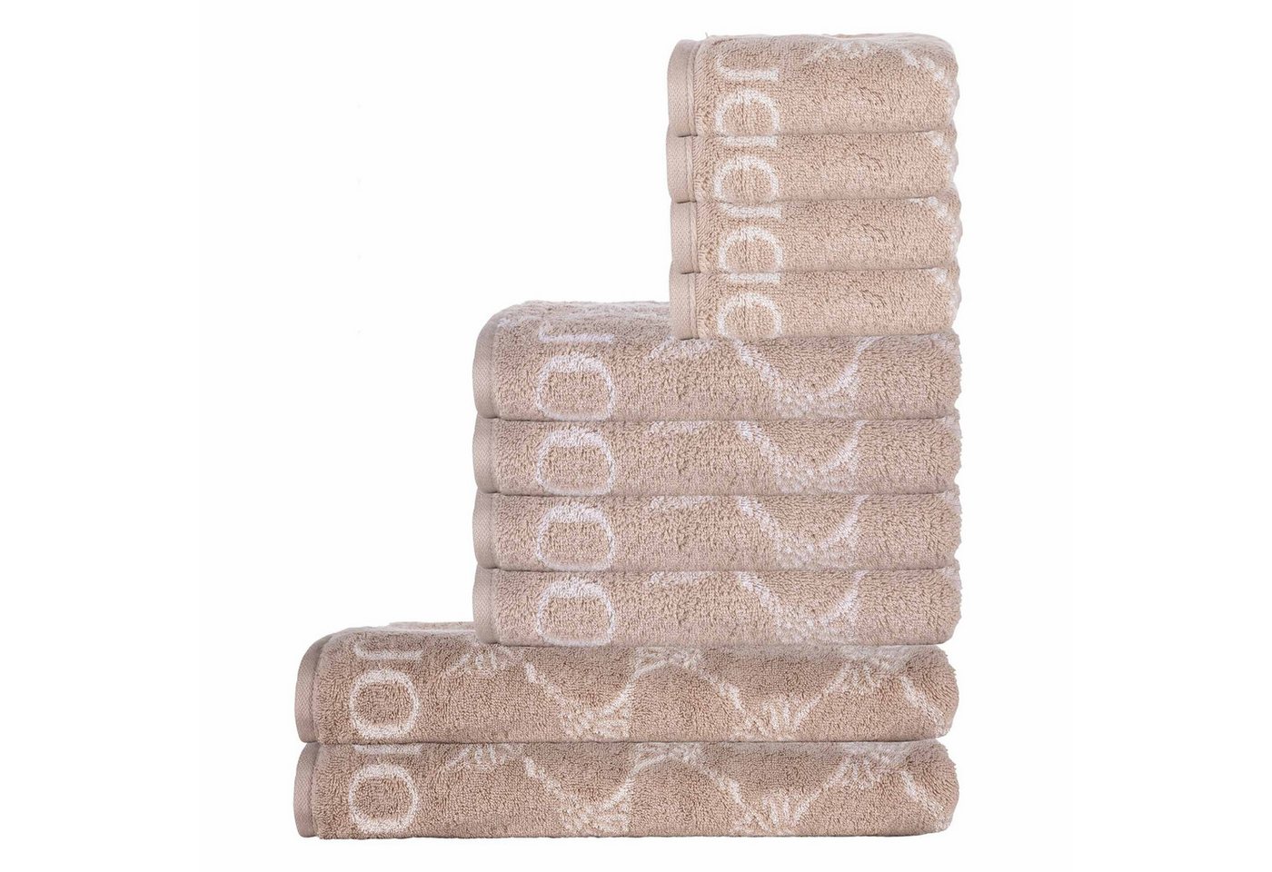 JOOP! Handtuch Handtuch Set, 10-tlg. - Cornflower, 2x Duschtuch, Frottier (10-St) von JOOP!