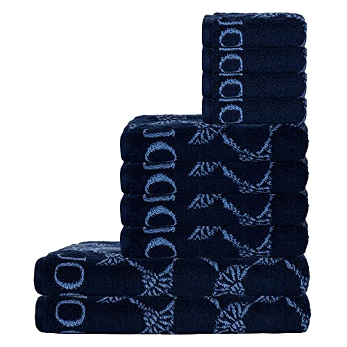 Joop! Handtuch Set, 10-TLG - Cornflower, 2X Duschtuch, 4X Handtuch, 4X Gästetuch Blau Set von Joop!