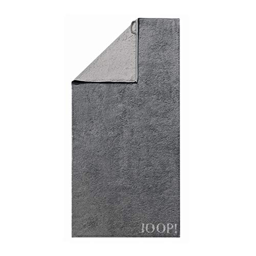 Joop! Handtücher Classic Doubleface 1600 anthrazit - 77 Seiflappen 30x30 cm von Joop!