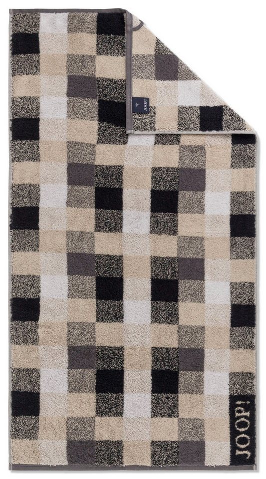 JOOP! Handtücher JOOP! LIVING - VIBE CHECKED Handtuch-Set, Textil (2-St) von JOOP!