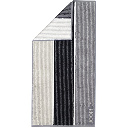 Joop! Handtücher Signature Lines 1658 schwarz - 97 Seiflappen 30x30 cm von Joop!
