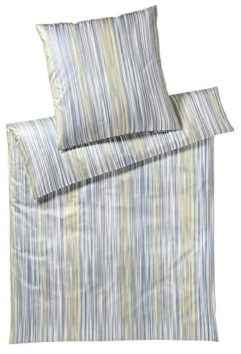 Joop! Bettwäsche Pinstripe Lemon Kissenbezug einzeln 80x80 cm von Joop!