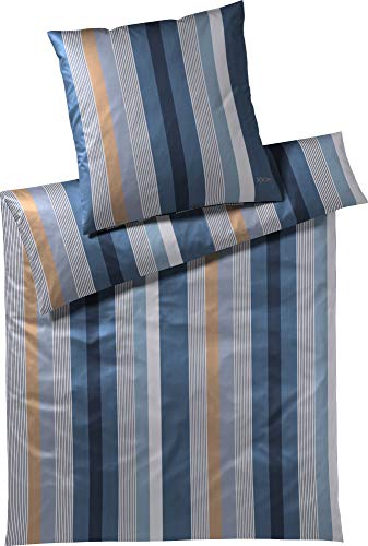 Joop! Bettwäsche Stripes Ocean Kissenbezug einzeln 80x80 cm von Joop!