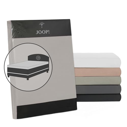 Joop! Mako-Jersey Topper Spannbettlaken Farbe wollweiß Größe 180-200x200cm Betttuch Joop! Mako-Jersey Topper Spannbettlaken Farbe wollweiß Größe 180-200x200cm Betttuch von Joop!