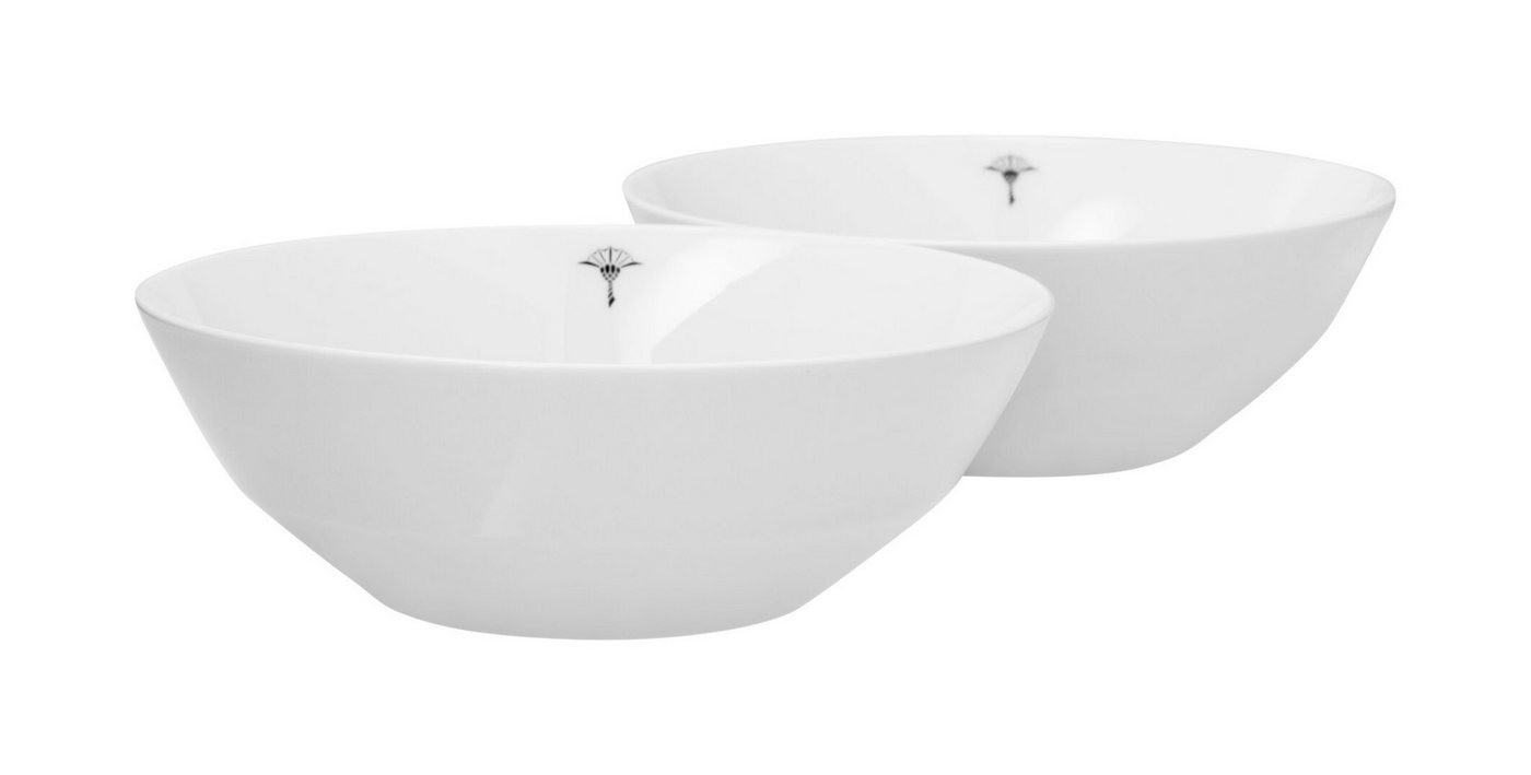 JOOP! Schüssel JOOP! LIVING - SINGLE CORNFLOWER Schale 16 cm Set 2, Porzellan, (2-tlg) von JOOP!