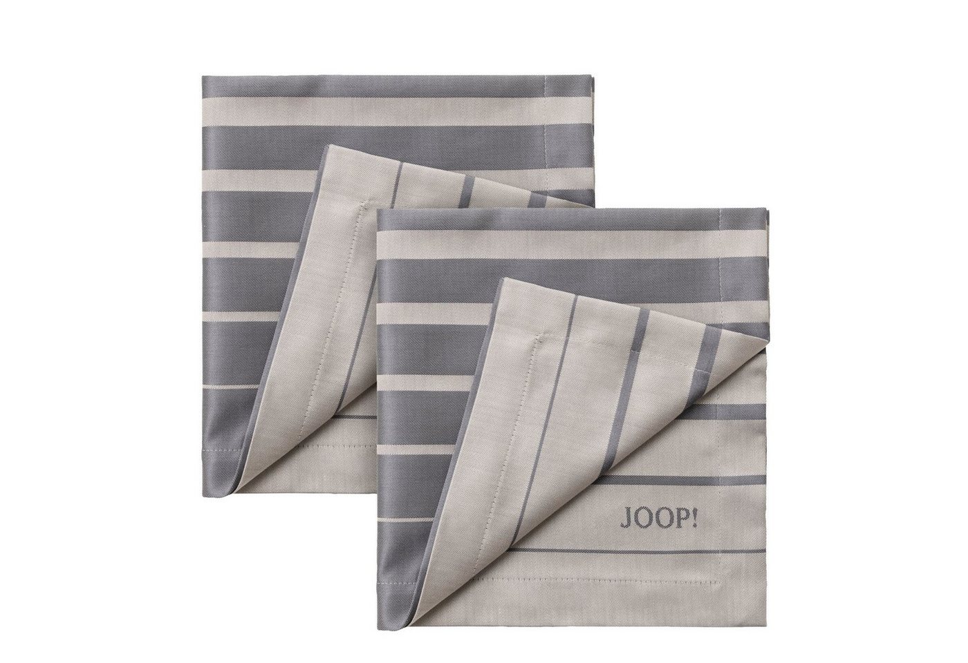 Joop! Stoffserviette JOOP! LIVING - SHUTTER Servietten-Set, (2 St) von Joop!