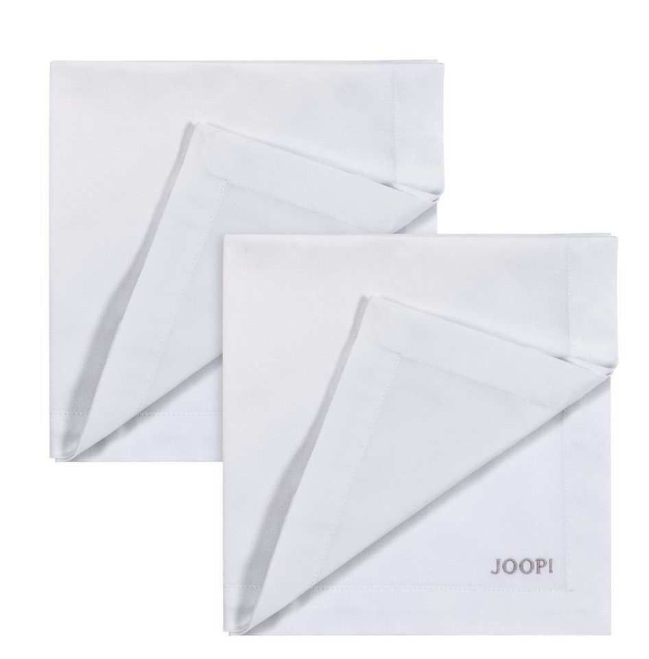 Joop! Stoffserviette JOOP! LIVING - STITCH Servietten-Set, (2 St) von Joop!