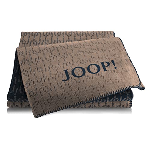 Joop! Wohndecken Chains karamell-Marine 150x200 cm von Joop!