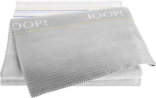 Joop! Wohndecke Fit Silber-Limone 150x200 cm von Joop!