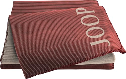Joop! Wohndecke Touch Baumwollmischung Rouge Größe 220x240 cm von Joop!