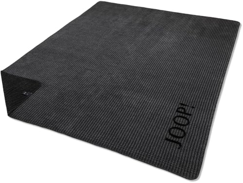 Joop! Wohndecke Woven Baumwollmischung schwarz Größe 150x200 cm von Joop!