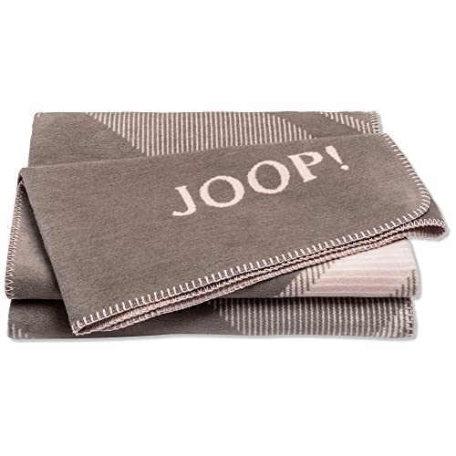 Joop! Wohndecken Checks Taupe-rosé 150x200 cm von Joop!