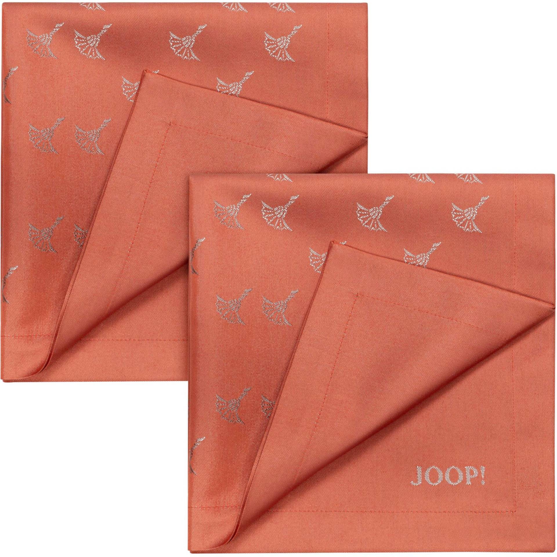 Stoffserviette in apricot von JOOP! von Joop!