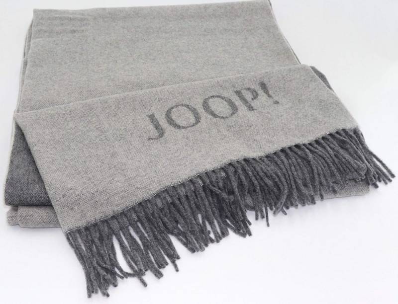 JOOP! Tagesdecke JOOP! FINE-Doubleface Plaid / Decke Graphit-Schief. 130 x 180cm von JOOP!