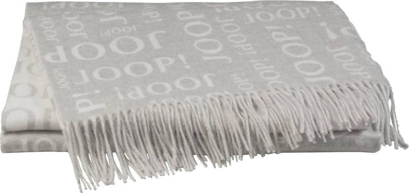 JOOP! Tagesdecke JOOP! Fine-REPEAT Plaid / Decke Silber 130 x 170cm von JOOP!