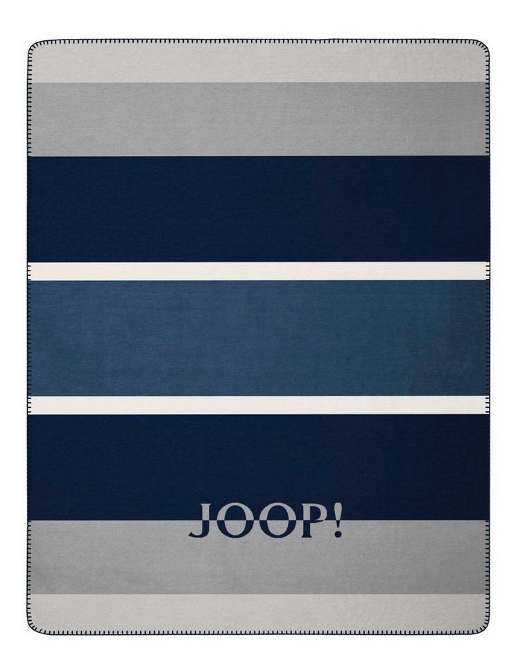 Wohndecke JOOP! Wohndecke MOOD 150x200 cm weicher Flor, JOOP!, gekettelter Zierstich, eingewebtes Logo von JOOP!