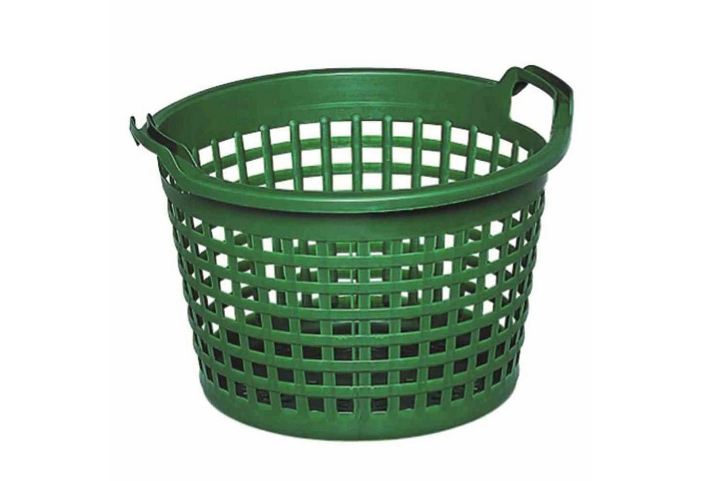 Jopa Wäschekorb Gartenkorb Kunststoff 50 kg Inhalt, grün, engmaschig von Jopa