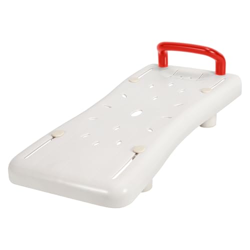 Joparri Badewannenbrett Badewannensitz Senioren zum sitzen, Sitzbrett für Badewanne, 69x28cm Badewanne Plastik Stuhl für Ältere, bis 150kg mit Griff von Joparri