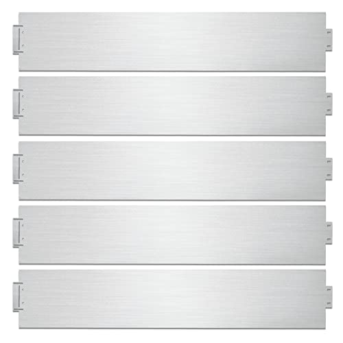 Joparri Rasenkante Metall Beeteinfassung 20 m x 15 cm (L x H) Verzinkt Mähkante, Verschiedene Längen erhältlich Beetumrandung 5m 10m 15m 20m 25m 30m 35m 40m 45m 50m von Joparri
