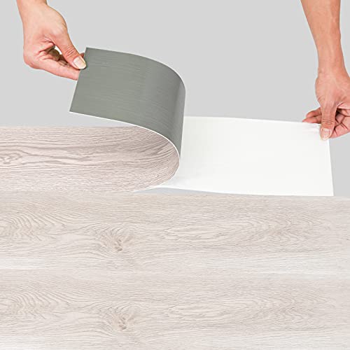 Jopassy PVC Bodenbelag Selbstklebend Vinylboden ca. 1 m² 7 Fliesen Rutschfest Wasserfest Bodenfliesen 91.5x15.2cm Laminat Dielen Vinyl-Fliesen für Fußbodenheizung White Oak Jopassy PVC Bodenbelag Selbstklebend Vinylboden ca. 1 m² 7 Fliesen Rutschfest Wasserfest Bodenfliesen 91.5x15.2cm Laminat Dielen Vinyl-Fliesen für Fußbodenheizung White Oak von Jopassy