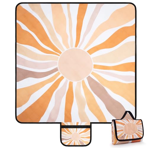 Jopee Groß Outdoor Picknickdecke, 200 x 200cm Wasserdicht Faltbare Stranddecke für 4-6 Personen, Leicht und Tragbar Campingdecke mit Tragegriff, Sandfrei Strandmatte für Strand, Picknick- Bohemian Jopee Groß Outdoor Picknickdecke, 200 x 200cm Wasserdicht Faltbare Stranddecke für 4-6 Personen, Leicht und Tragbar Campingdecke mit Tragegriff, Sandfrei Strandmatte für Strand, Picknick- Bohemian von Jopee