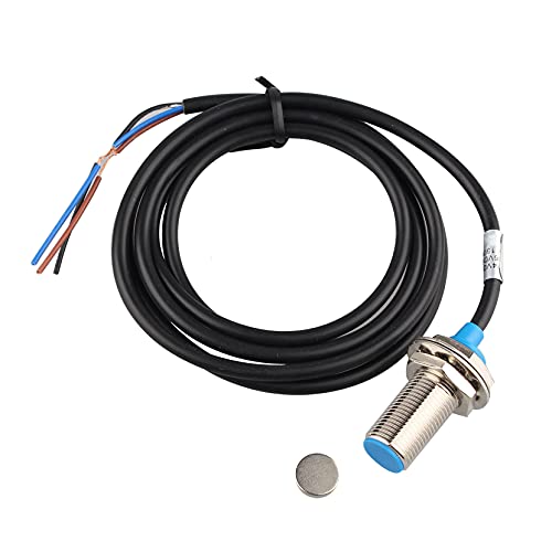 Jopto 10 mm NJK-5002C Hall Effekt Näherungssensorschalter NPN 3-Draht Normalerweise mit Magnet Geöffnet von Jopto