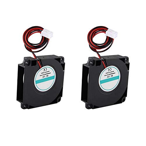 Jopto 2 Stück bürstenloser Ventilator DC 12 V Kühler 4010 0,08 A 40 mm x 40 mm x 10 mm 3D Drucker Lüfter Hydraulischer Turbo Lüfter mit XH2.54-2P Draht für 3D-Drucker Jopto 2 Stück bürstenloser Ventilator DC 12 V Kühler 4010 0,08 A 40 mm x 40 mm x 10 mm 3D Drucker Lüfter Hydraulischer Turbo Lüfter mit XH2.54-2P Draht für 3D-Drucker von Jopto