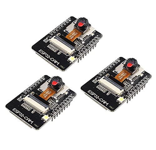 Jopto 3PCS ESP32-CAM WiFi + Bluetooth Modul Entwicklungsplatine mit OV2640 Kameramodul Jopto 3PCS ESP32-CAM WiFi + Bluetooth Modul Entwicklungsplatine mit OV2640 Kameramodul von Jopto