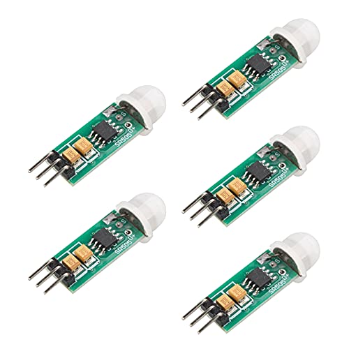 Jopto 5 STÜCKE HC-SR505 Mini Infrarot PIR-Sensor Detektormodul Kompatibel mit Arduino Jopto 5 STÜCKE HC-SR505 Mini Infrarot PIR-Sensor Detektormodul Kompatibel mit Arduino von Jopto