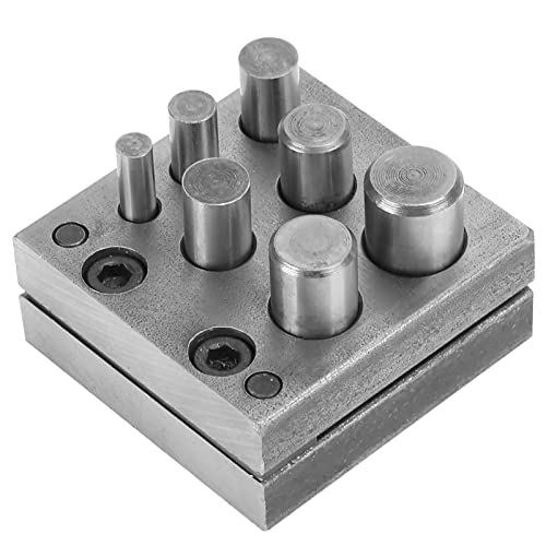 Schmuckstempel Set, 7 Löcher, Metallkreise Stanzen, Schmuckwerkzeuge, Stanzausrüstung für Juweliere Schmuckstempel Set, 7 Löcher, Metallkreise Stanzen, Schmuckwerkzeuge, Stanzausrüstung für Juweliere von Jopwkuin