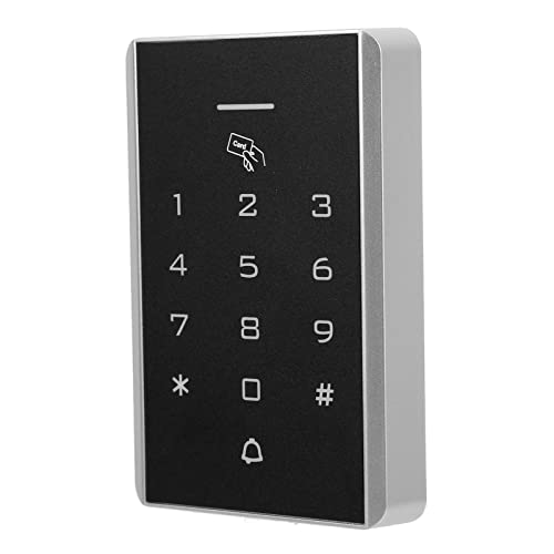 Jopwkuin Ard Access Control Keypad, DC12 bis 24 V 2000 Benutzer Kapazität Türschloss Keypad Controller Klassisches Aussehen mit Handbuch für Labor für Zuhause Jopwkuin Ard Access Control Keypad, DC12 bis 24 V 2000 Benutzer Kapazität Türschloss Keypad Controller Klassisches Aussehen mit Handbuch für Labor für Zuhause von Jopwkuin